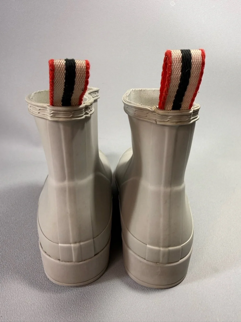 Hunter Play Short Wellington Light Gray Waterproof Rain Boots - Picture 5 of 11